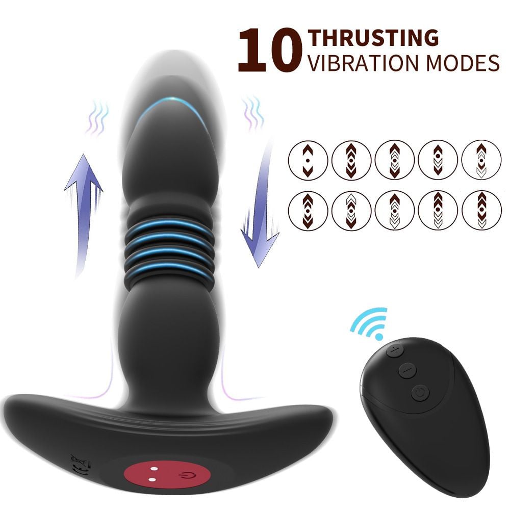  Máy Rung Hậu Môn MizzZee 10 Chế Độ Rung Thụt 