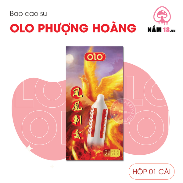 Bao Cao Su Gai Bi Lớn Olo Phượng Hoàng - Hộp 1 Cái