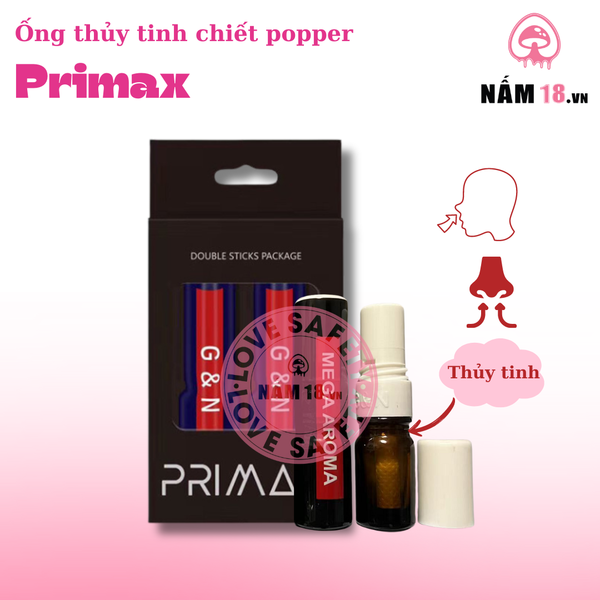 Ống Thủy Tinh Chiết Popper Primax