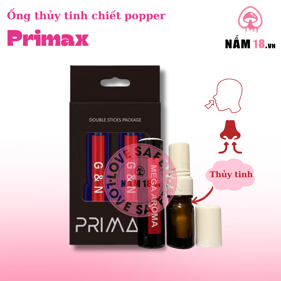  Ống Thủy Tinh Chiết Popper Primax 