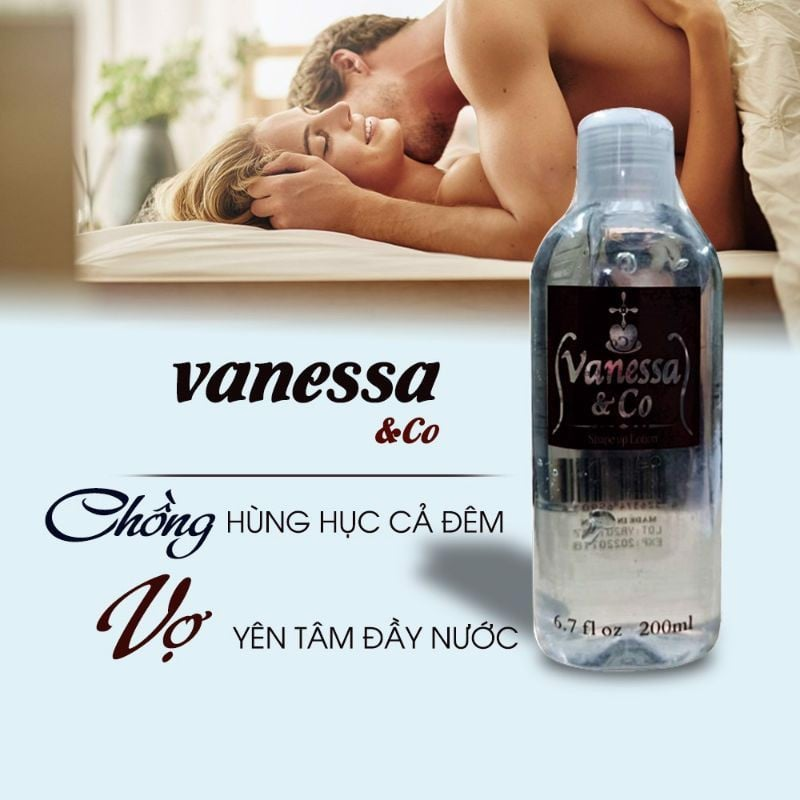  Gel Bôi Trơn Cấp Ẩm Vanessa & Co - Chai 200ml 