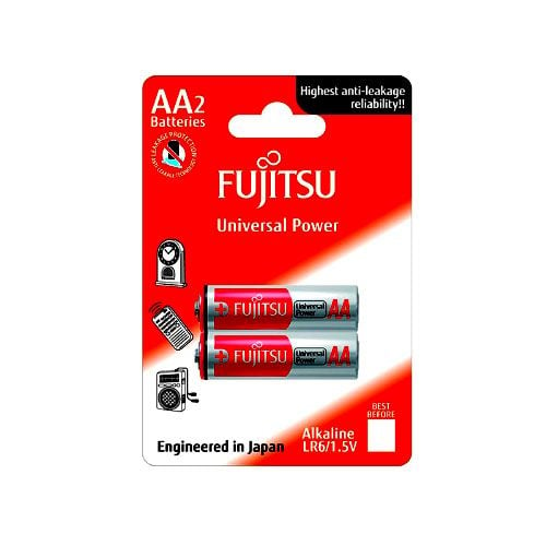  Pin Tiểu AA Fujitsu Alkaline Nhật Bản - Vỉ 2 Viên 