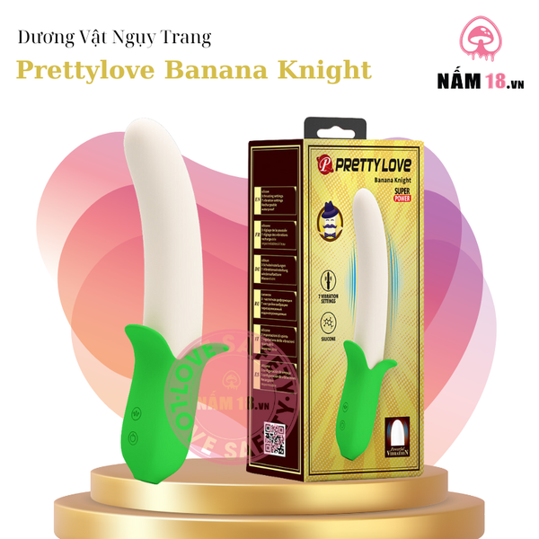 Dương Vật Giả Pretty Love Banana Knight 7 Chế Độ Rung