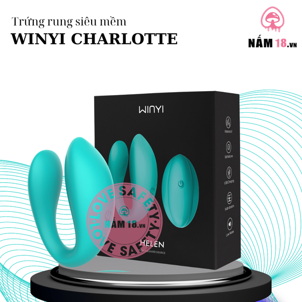 Trứng Rung Cao Cấp Charlotte 10 Chế Độ Rung