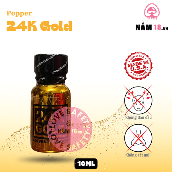 Popper 24k Gold