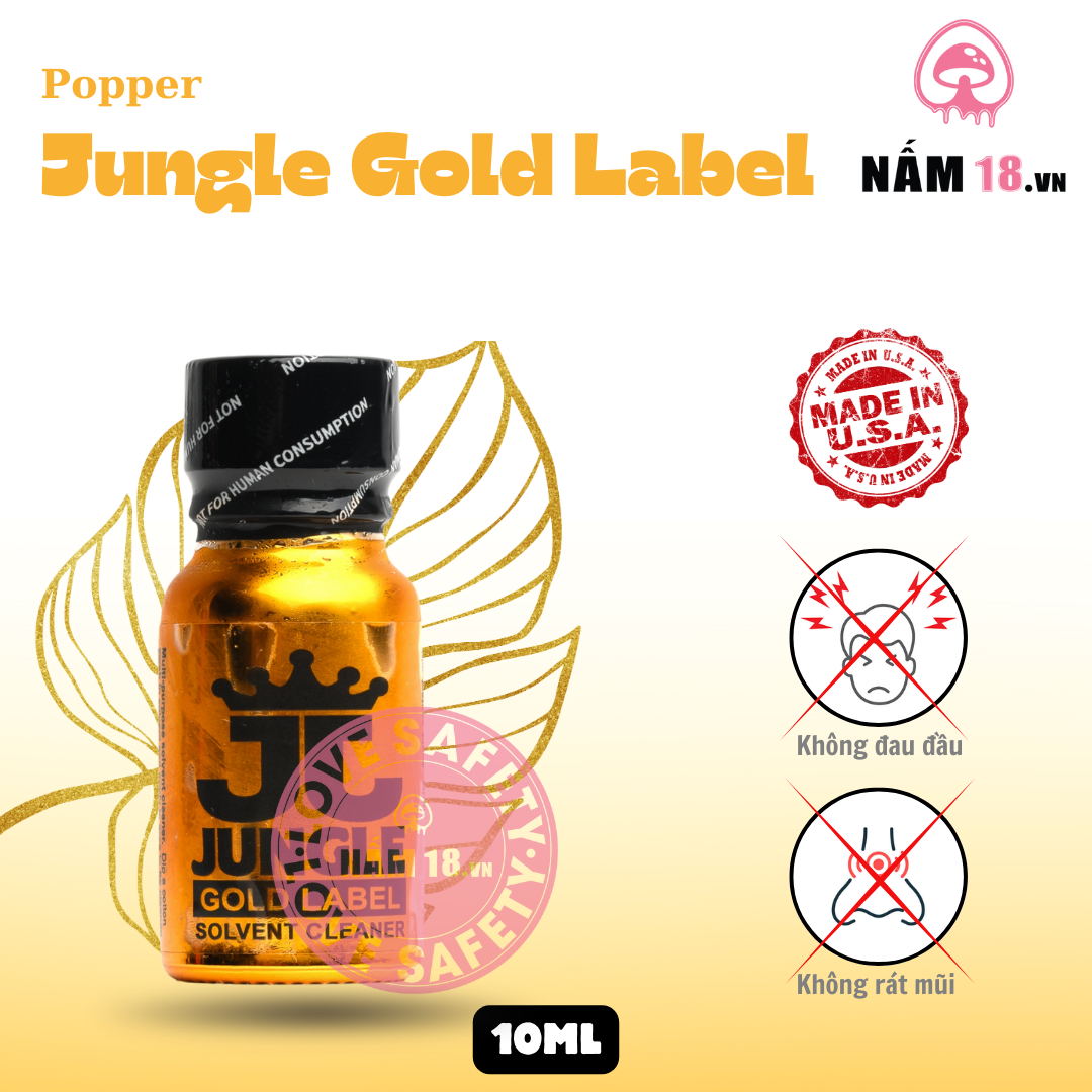  Popper Jungle Juice Gold Label 