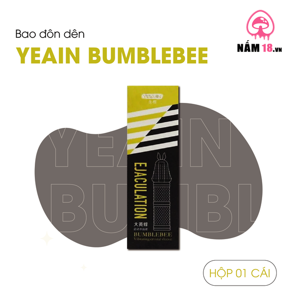 Bao Cao Su Đôn Dên Tăng Kích Thước Có Rung Yeain Bumblebee