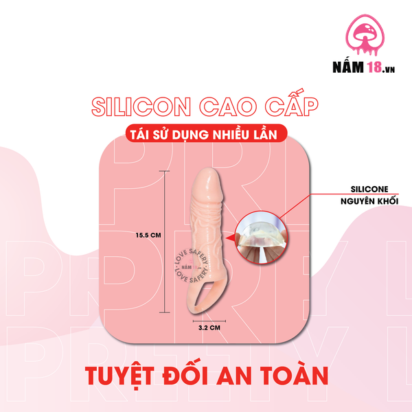 Bao Cao Su Đôn Dên Tăng Kích Thước Pretty Love Breyden 6.1" Chống Tuột