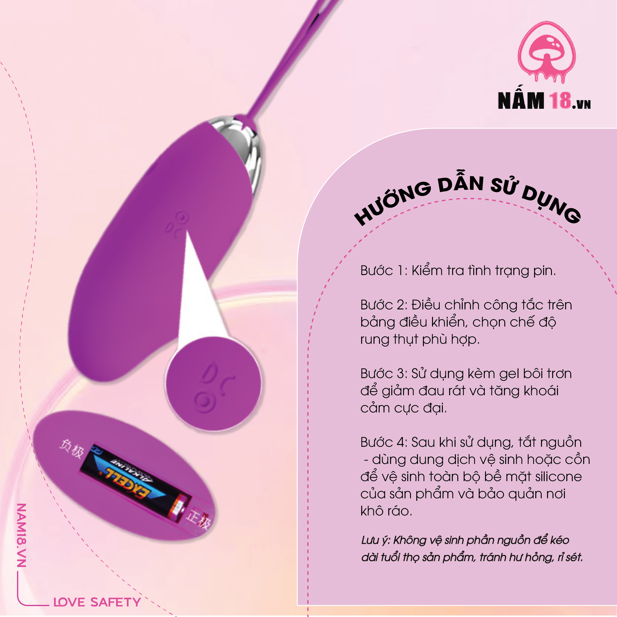  Trứng Rung Pretty Love Julia 