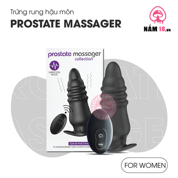 Máy Rung Hậu Môn Prostate Massager 12 Chế Độ Rung 