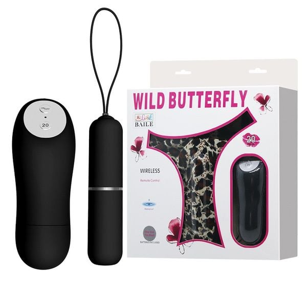 Quần Lót Rung Wild Butterfly Điều Khiển Từ Xa