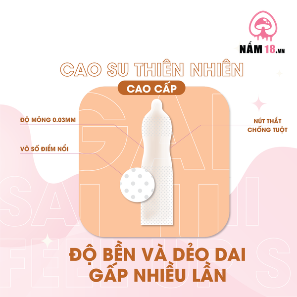 Bao Cao Su Siêu Mỏng Sagami Xtreme Super Thin