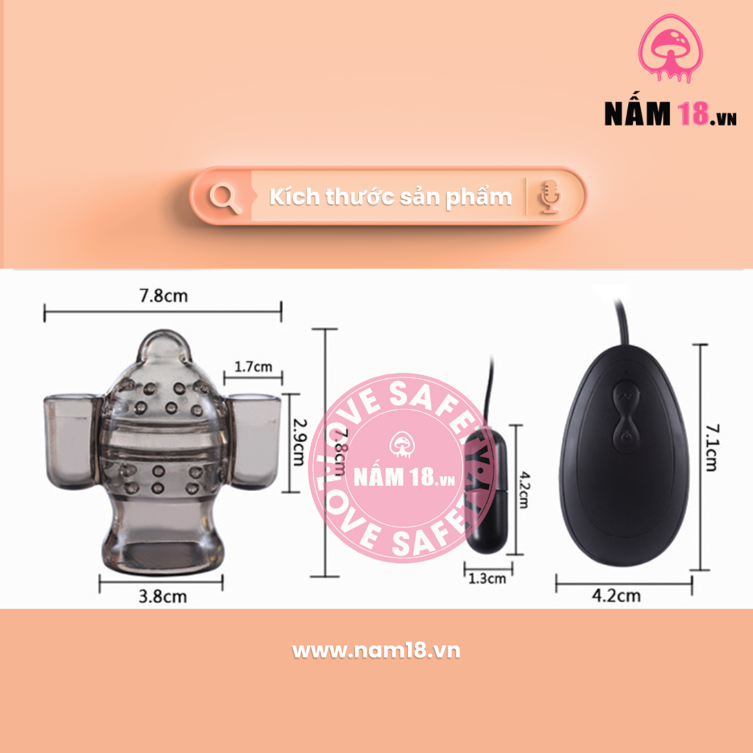  Máy Vắt Tinh Trùng Penile 20 Tần Số Rung 