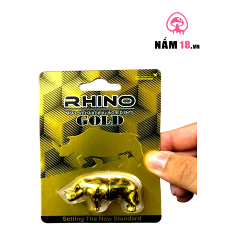 Viên Uống Cương Dương, Tăng Cường Sinh Lý Rhino Gold - 1 Viên