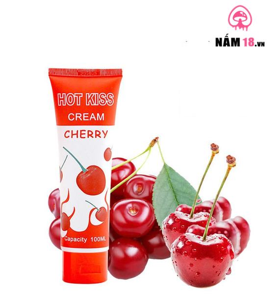 Gel Bôi Trơn Hot Kiss Hương Cherry - Chai 100ml