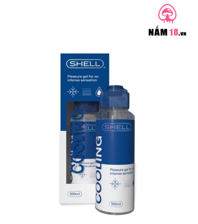  Gel Bôi Trơn Mát Lạnh Shell Cooling - Chai 100ml 