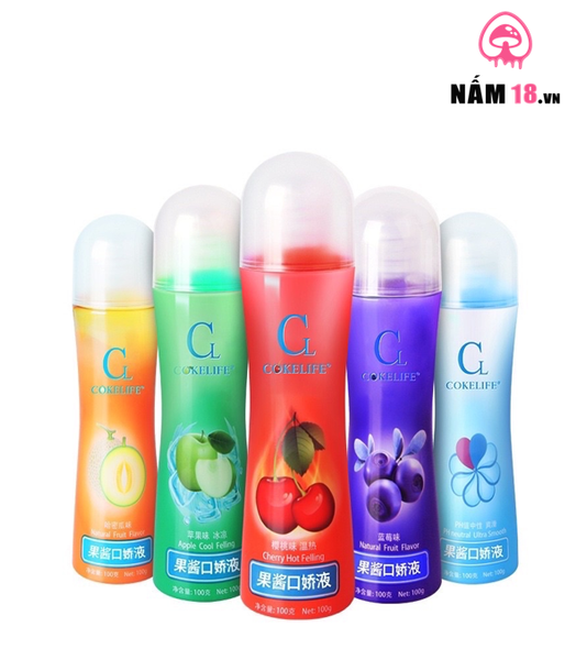 Gel Bôi Trơn Hương Trái Cây G Cokelife - Chai 100ml