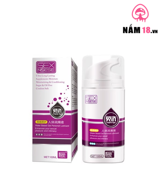 Gel Bôi Trơn Massage Sex Nsese Pink - Chai 100ml