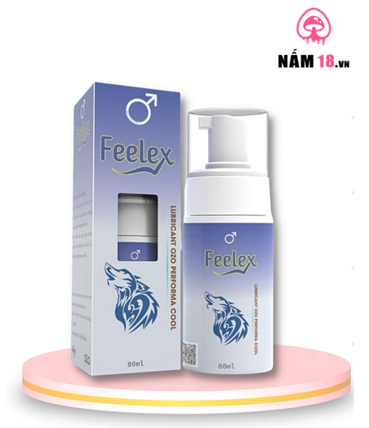 Dung Dịch Vệ Sinh Nam Feelex Performa Cool Dạng Bọt - 80ml