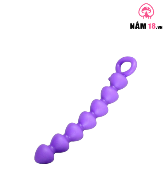 Chuỗi Hạt Silicone Kích Thích Hậu Môn Anal Beads