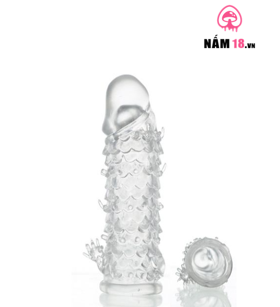 Đôn Dên Tăng Kích Thước Trong Suốt Kiểu Vảy Cá