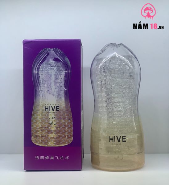 Âm Đạo Giả Cốc Hive - Silicone Trong Suốt