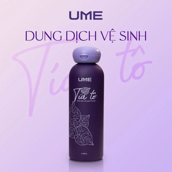 Dung Dịch Vệ Sinh Phụ Nữ Tía Tô Ume Dạng Gel - Chai 150ml