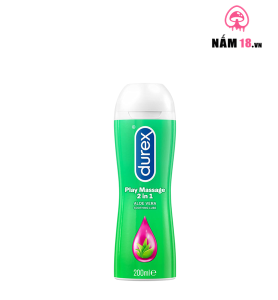 Gel Bôi Trơn Durex Play Massage 2in1 Chính Hãng - Chai 200ml