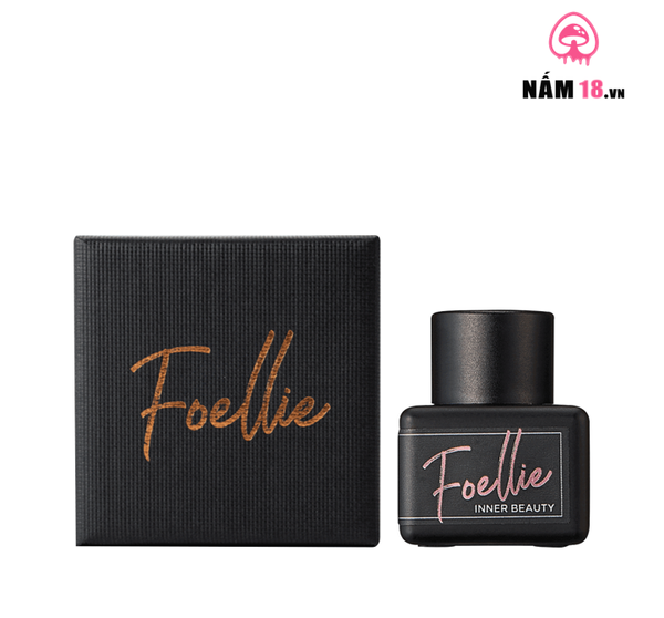 Nước Hoa Vùng Kín Foellie Đen Hương Hoa Hồng Sexy - Chai 5ml