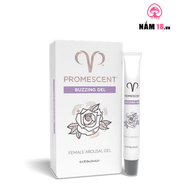 Gel Bôi Trơn Tăng Khoái Cảm Promescent Buzzing - Chai 15ml