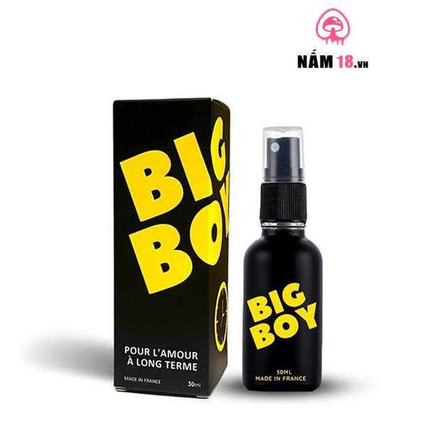 Chai Xịt Kéo Dài Thời Gian BigBoy 13% - Chai 30ml