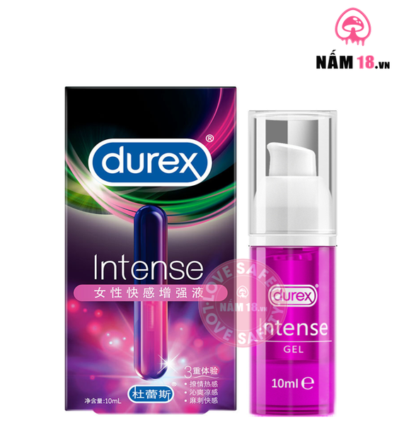 Gel Bôi Trơn Tăng Khoái Cảm Durex Intense - Chai 10ml