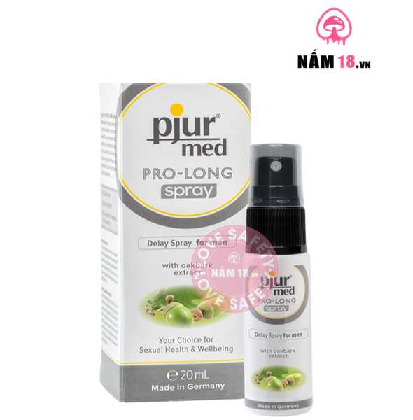 Chai Xịt Kéo Dài Thời Gian Pjur Med Prolong - Chai 20ml