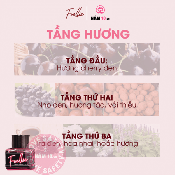 Nước Hoa Vùng Kín Foellie Eau De Noir - Chai 5ml