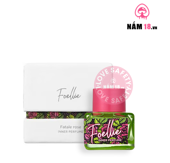  Nước Hoa Vùng Kín Foellie Eau De Fatale Rose - Chai 5ml 