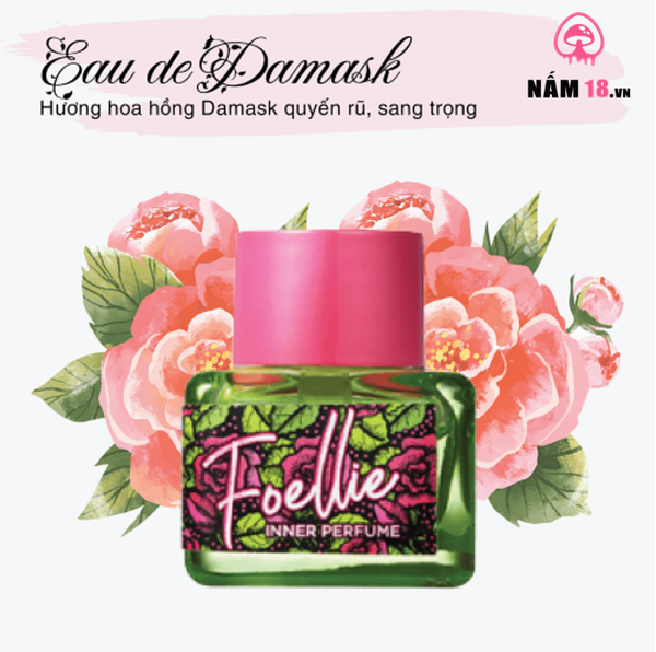 Nước Hoa Vùng Kín Foellie Eau De Fatale Rose - Chai 5ml