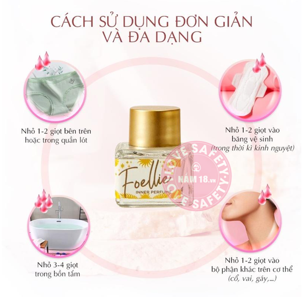 Nước Hoa Vùng Kín Foellie Eau De Venus - Chai 5ml