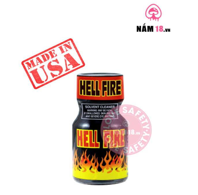  Chai Hít Popper Hell Fire Tăng Khoái Cảm - Chai 10ml 