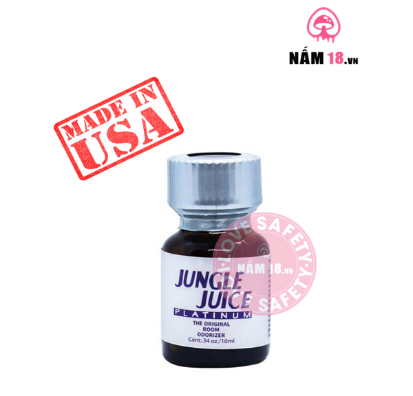 Chai Hít Popper Jungle Juice Platinum Tăng Khoái Cảm - Chai 10ml