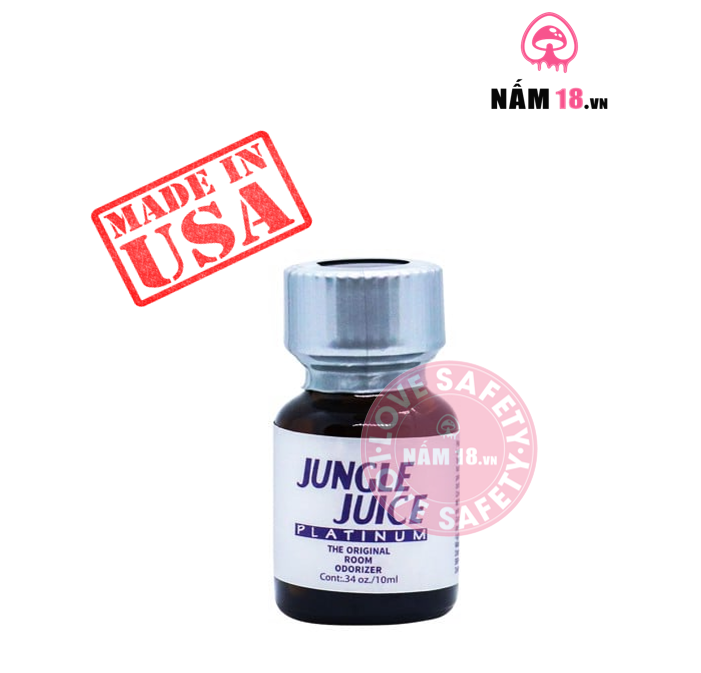  Chai Hít Popper Jungle Juice Platinum Tăng Khoái Cảm - Chai 10ml 