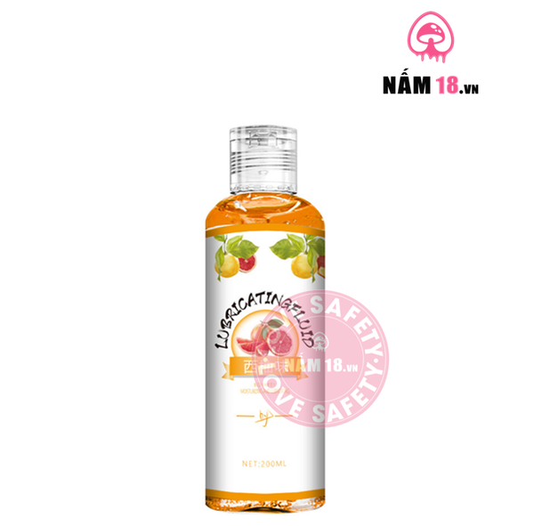 Gel Bôi Trơn Boyafei Hương Cam - Chai 200ml