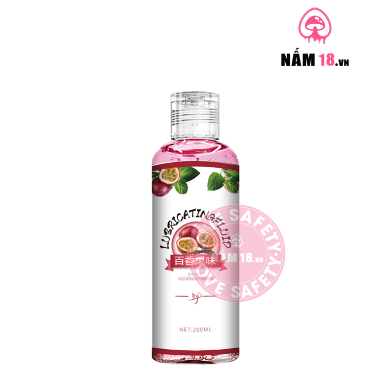  Gel Bôi Trơn Boyafei Hương Chanh Dây - Chai 200ml 