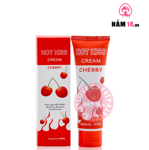 Gel Bôi Trơn Hot Kiss Hương Cherry - Chai 100ml