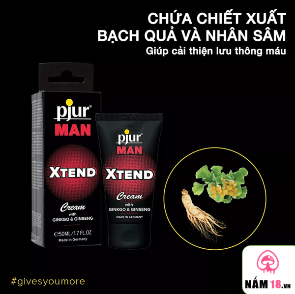 Gel Tăng Kích Thước Dương Vật Pjur Man Xtend - Chai 50ml