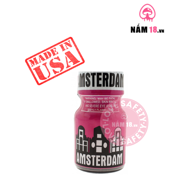 Chai Hít Popper Amsterdam Tăng Khoái Cảm - Chai 10ml