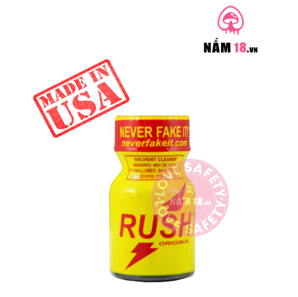 Chai Hít Popper Rush Original Yellow Tăng Khoái Cảm - Chai 10ml