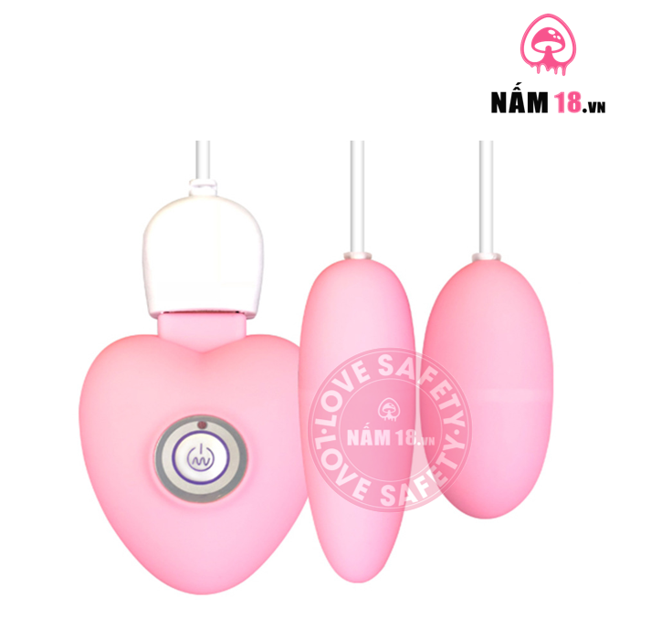  Trứng Rung MizzZee 2 Đầu Rung Đa Chế Độ 