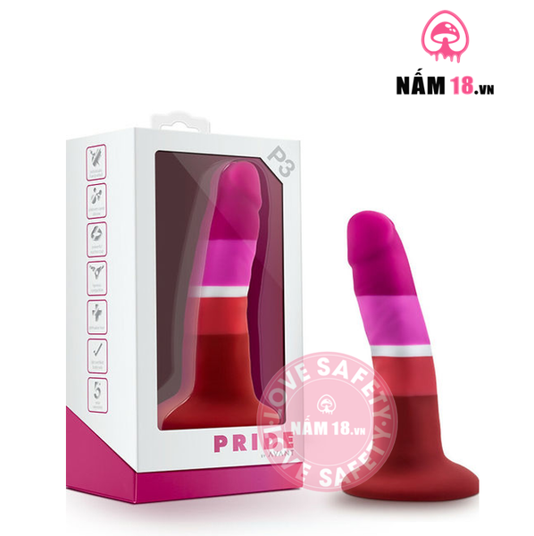 Dương Vật Giả Dính Tường Avant Pride P3 Silicone Siêu Mềm