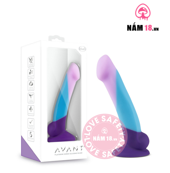 Dương Vật Giả Dính Tường Avant Pride D16 Silicone Siêu Mềm