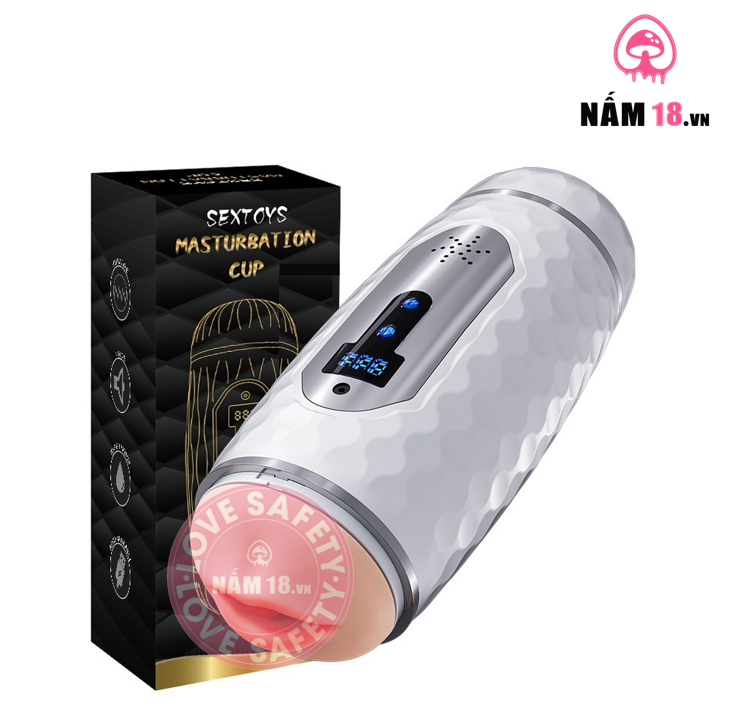  Âm Đạo Giả MizzZee 2 Đầu 7 Chế Độ Rung Rên 